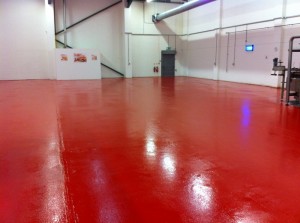 Non Slip Concrete Coating  Manufacturing Area