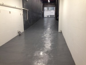Slippery Concrete Ramp