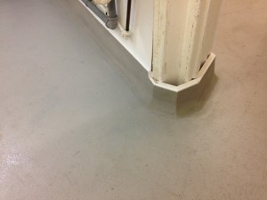 Slippery Vinyl flooring