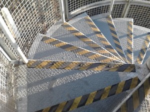 Slippery Fire Escape